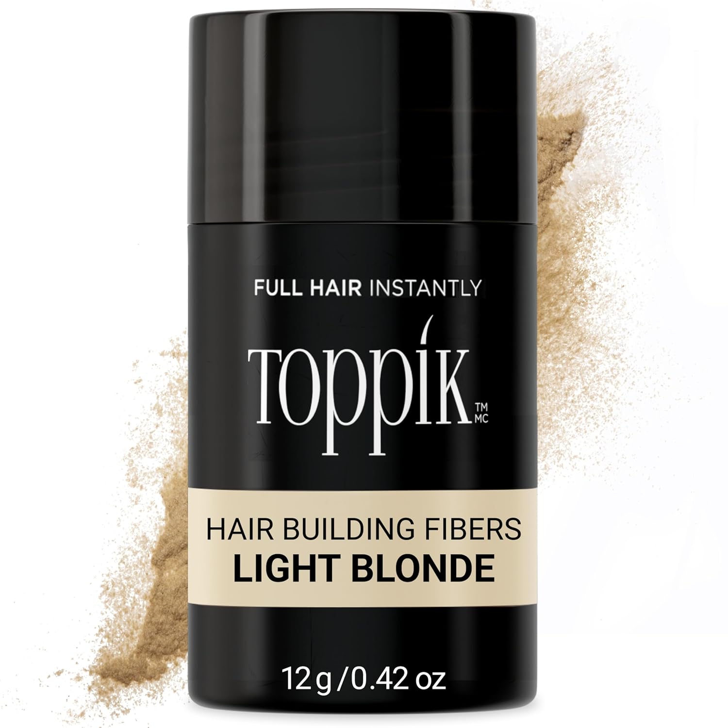 2PK Toppik Hair Fibers Medium Blonde 0.42oz - Gallery 35