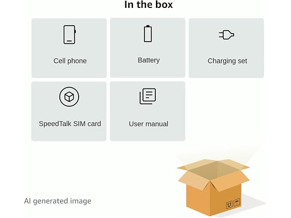 Easyfone Prime-A6 Unlocked 4G Feature