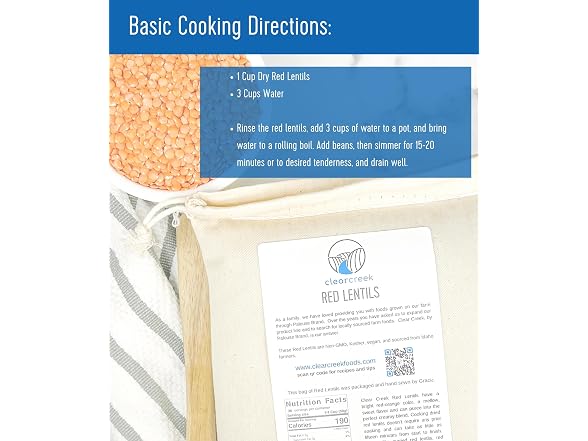 CLEAR CREEK Certified Glyphosate Residue Free 4lb.