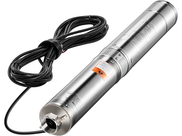 VEVOR Deep Well Submersible Pump, 1 HP