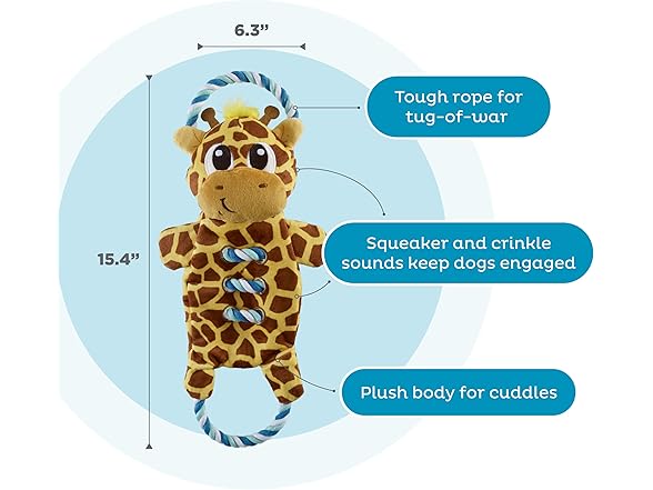 Outward Hound Ropiez Rope Interactive Dog Tug
