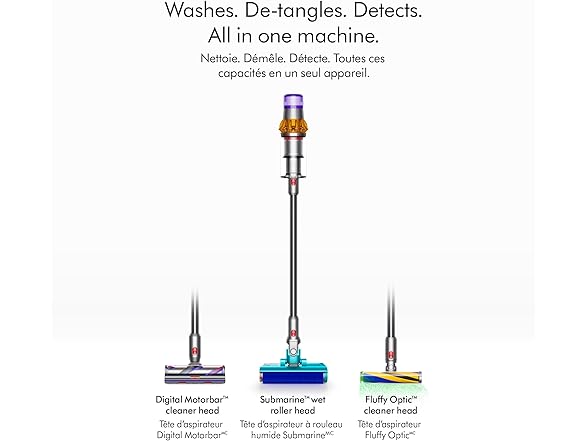 Dyson v15 Detect Submarine Wet-Dry Vacuum