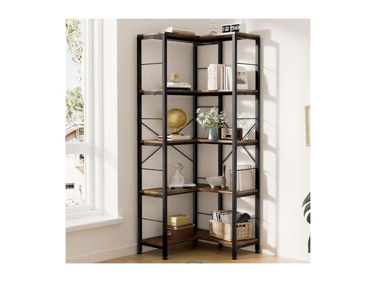 Gujiam BC556025060075 corner bookshelf