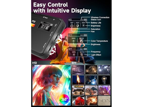Moman LED Camera Light