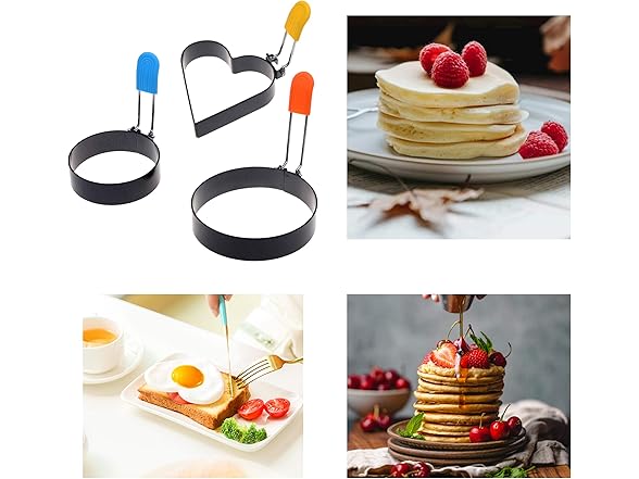 Kare & Kind Round Burger Mold Ring