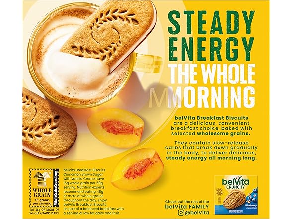 belVita Breakfast Biscuit Sandwiches, Cinnamon