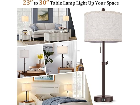 Kondras Brown Table Lamps