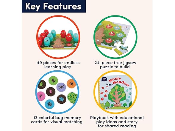 Battat Education – Montessori Memory Game