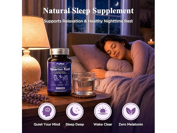Valerian Root for Sleep Support