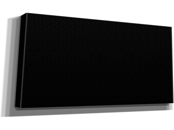 Epic Art Group Artist Cotton Stretched Matte Black Canvas