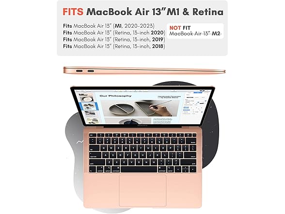 UZBL MacBook Air 13" Case (2018-2020)