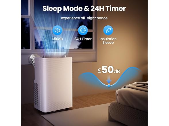Candy 14,000 BTU Portable Air Conditioner 700sqft