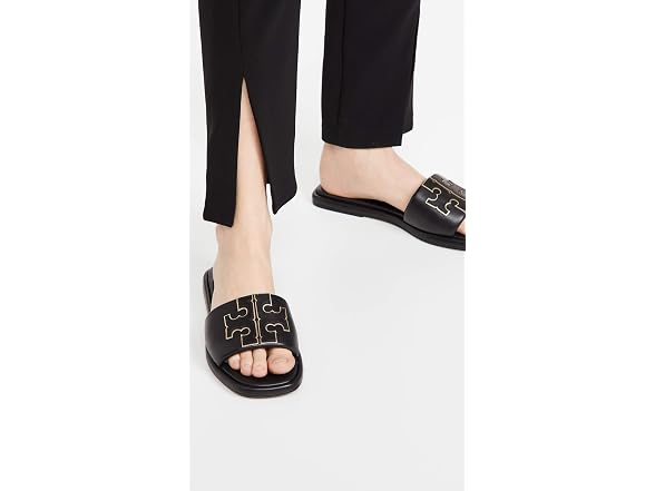 Tory Burch Double T Sport Slides