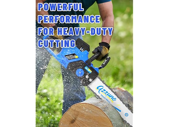 AZZUNO 16" Cordless Electric Chainsaw