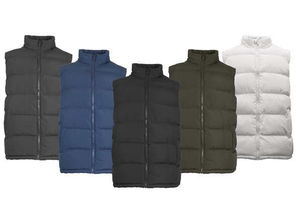 Mens Heavyweight Puffer Bubble Vest (S-2XL)
