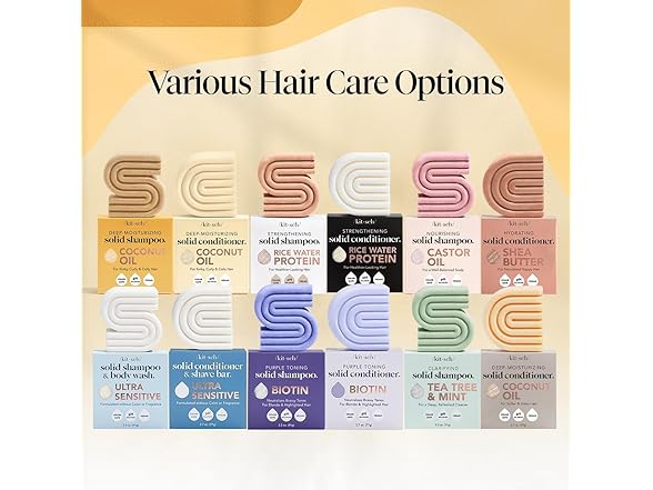 Kitsch Coconut Oil Shampoo and Conditioner