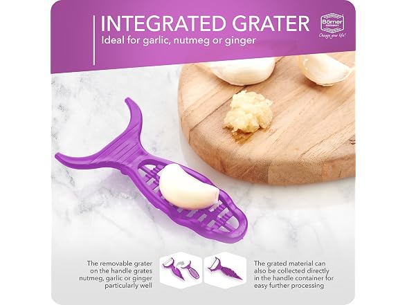 Borner Fruit and Vegetable Peeler w Double-Edged Blade
