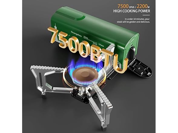 RENJJPBO Camping Gas Stove Portable
