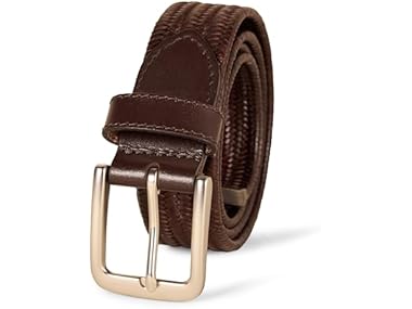 $10.99, Was $29.90, 63% Off! AE Mens Tubular Stretch Weave Belt dealfomo