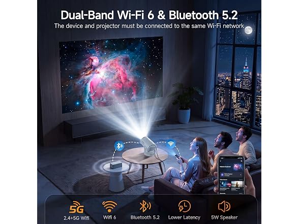 DreamFair Mini Projector