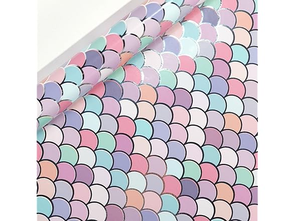 6 Roll Birthday Gift Wrap for Kids