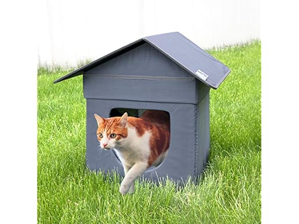 Kitty City Outdoor Stackable Cat House