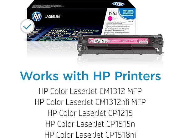 HP CB543A Toner Cartridge Magenta