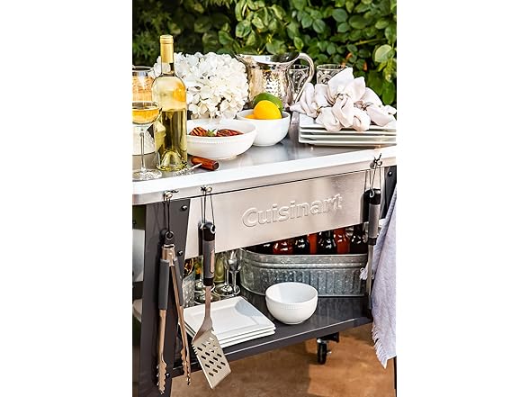 Cuisinart Outdoor Stainless Steel Grill Prep Table