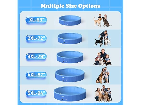 Pawtners Foldable Dog Pool
