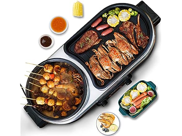 Hot Pot Electric with Grill