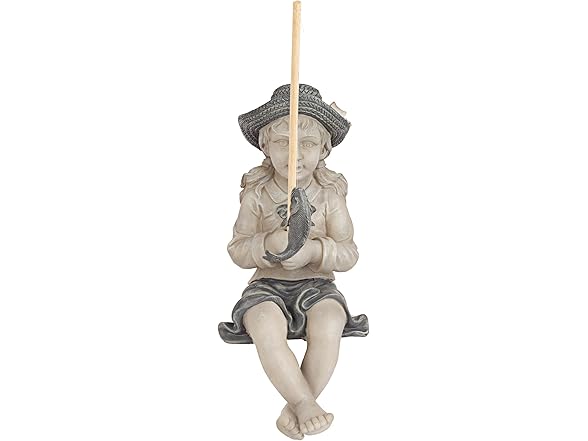 Fisherwoman Nellie Girl Garden Statue