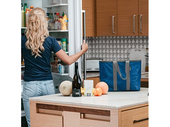CleverMade EcoBasket 30L Collapsible Tote Basket 3 Pack