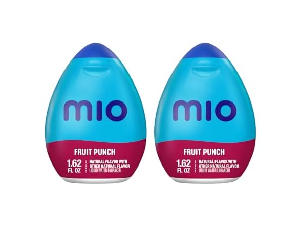 MiO Fruit Punch + Vitamins, 1.62oz, 2pk