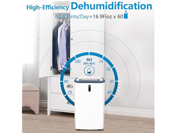 Rintuf 14000 BTU 700sqft Portable Air Conditioner