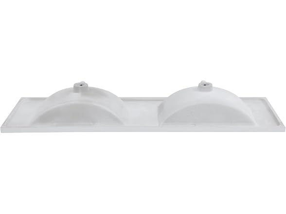 48" Ceramic Vanity Top Double Basins with 3 Holes