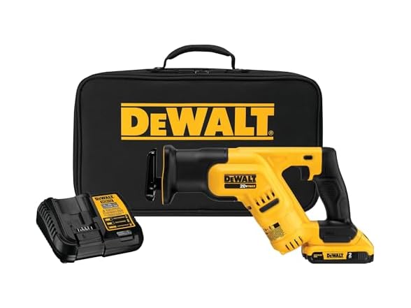 DEWALT DCS387D1 20V MAX* Cordless Reciprocating Saw Kit