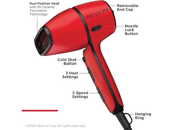 REVLON Airflow Control Hair Dryer with Diffuser