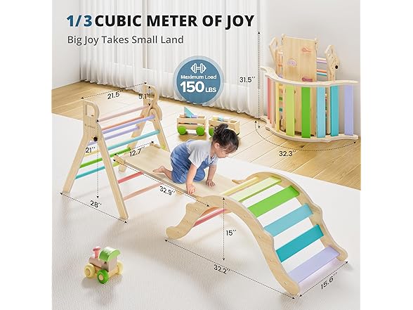 BlueWood Pikler Set