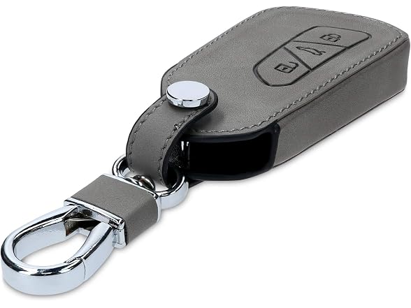 kwmobile Key Cover Compatible with VW Golf 8 Grey
