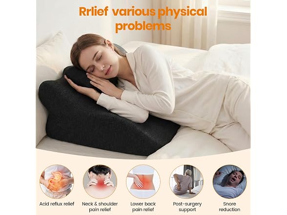 Ruanuo Memory Foam Ergonomic Rest Pillow