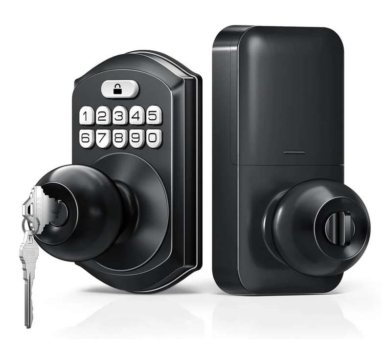 Kaadas KS03 Knob Lock with Keypad and Key - Gallery 6