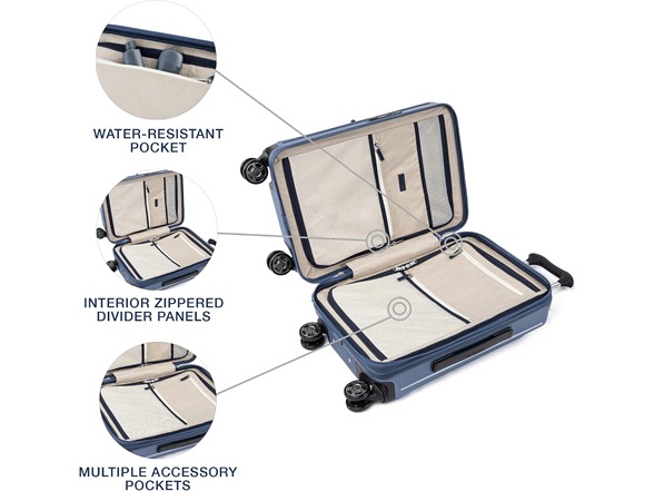 Travelpro Platinum Elite Hardside 21" Carry On w/ Laptop Pocket
