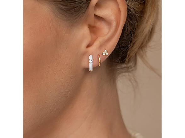 ELF ON THE EAR Gold Hoop Earrings