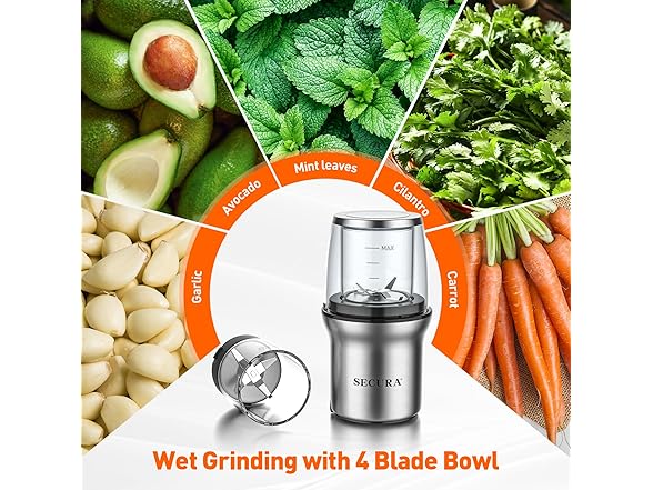 Secura Coffee Grinder Electric