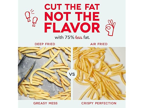 DASH Tasti-Crisp™ Air Fryer, 2.6 Qt.