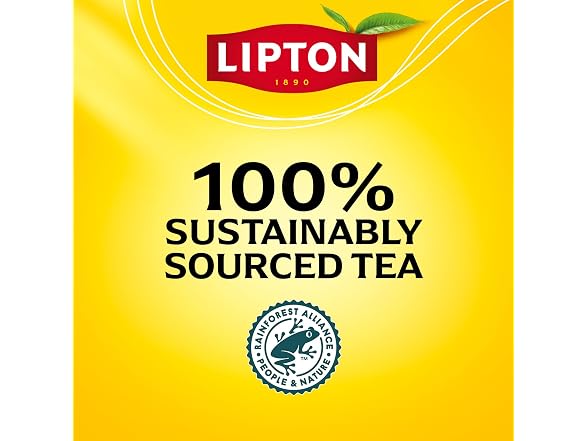 Lipton Black Tea Bags, Hot or Iced High