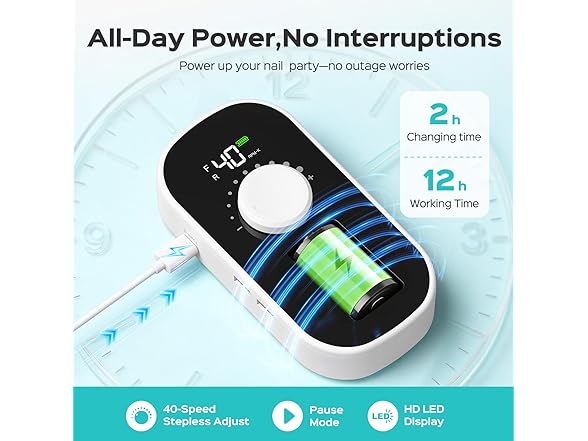 COSLUS E51 Electric Nail Drill