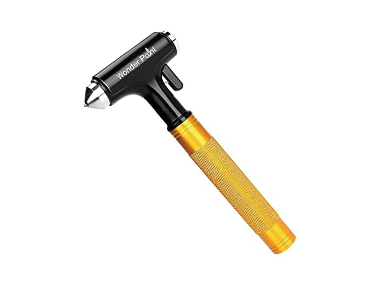 Car Glass Breaker with Seat Belt Cutter