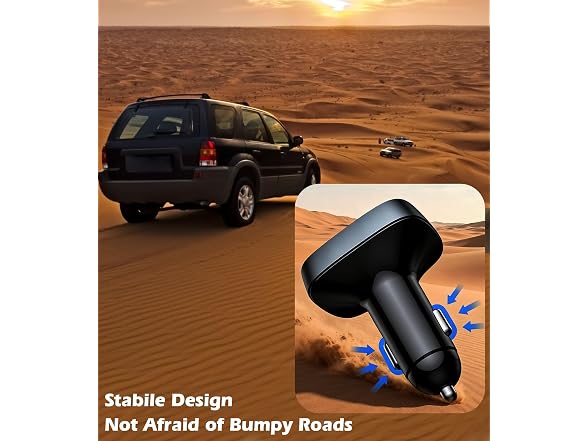 LIHAN Bluetooth Car Adapter 5.4, FM Transmitter