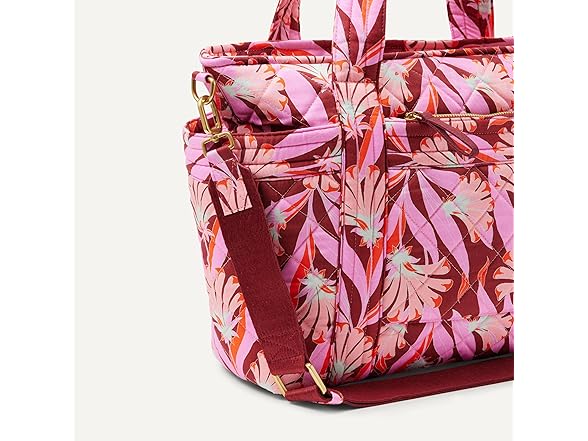 Amazon Essentials Women's Quilted Cotton Tote Handbag
